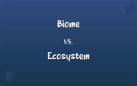 Biome vs. Ecosystem: What’s the Difference?