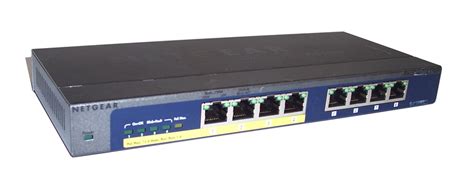 Netgear GS108P Prosafe 8-Port 10/100/1000 Switch With 4-Port PoE- No PS ...