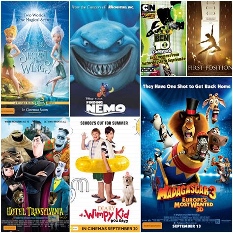 Kids Holiday Movie Guide | Sep-Oct 2012 - Play & Go AdelaidePlay & Go Adelaide