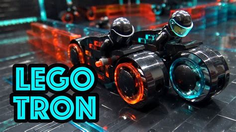 Custom LEGO Tron Scene (Grid, Light Cycle, Light Runner) | Custom lego, Tron, Lego videos