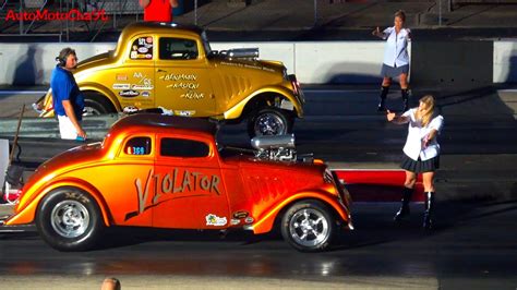 DRAG RACING GASSERS HOT RODS AND VINTAGE CARS GLORY DAYS BACK TO THE OLD DAYS 1960s AT BYRON ...