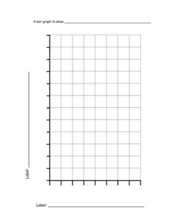 🍫 Bar Graph Template - Free Download (PRINTABLE)