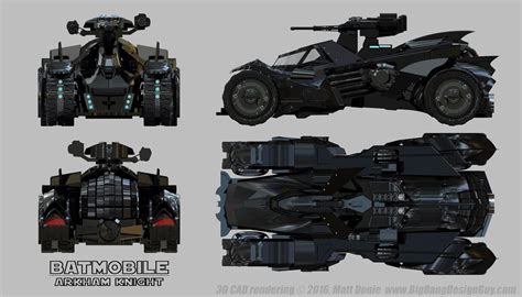 Arkham Knight Batmobile - Schematic with Turret by Ravendeviant | Batman car, Batmobile, Batman ...