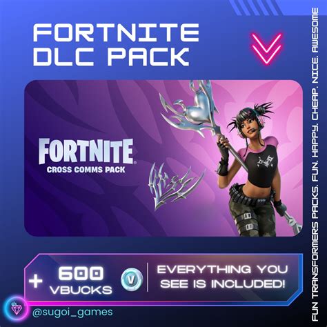 Cross Comms Pack | Fortnite DLC/Add-on | Login Required |, Video Gaming, Gaming Accessories, In ...