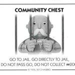 Mr. Monopoly In Jail (Black and White) Meme Generator - Imgflip