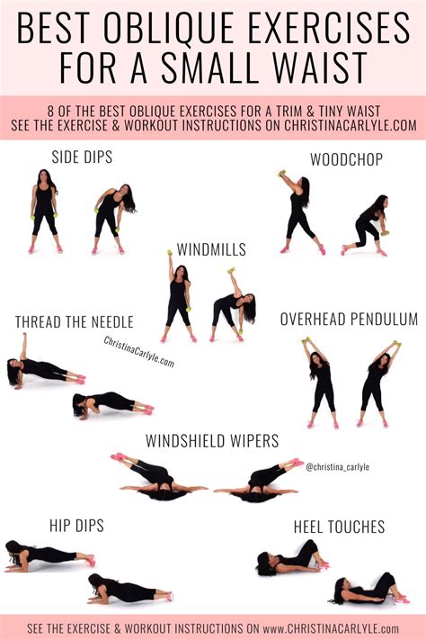 Best Oblique Exercises in an Oblique Workout for a Trim, Tiny Waist