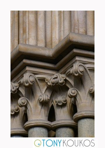 columns, pillars, reliefs, architecture, finial, london, england ...