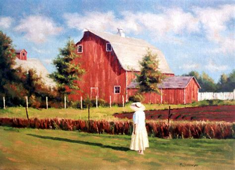 Barn and Farm Paintings and Midwest Landscapes by Michael Stohlmeyer: Barn, Farm, and Midwest ...