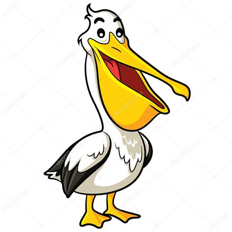 Pelican Cartoon — Stock Vector © rubynurbaidi #58402649