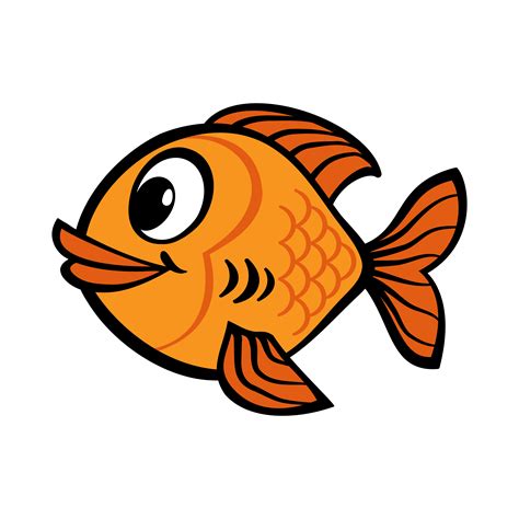 Goldfish cartoon vector icon 547710 Vector Art at Vecteezy