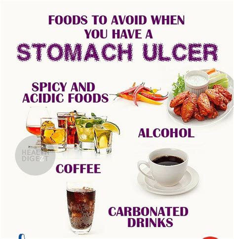 Foods To Avoid When You Have A Stomach Ulcer ️ ️ - Musely