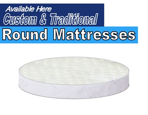 Round Bed Mattress (USA Built)-Every Size Available