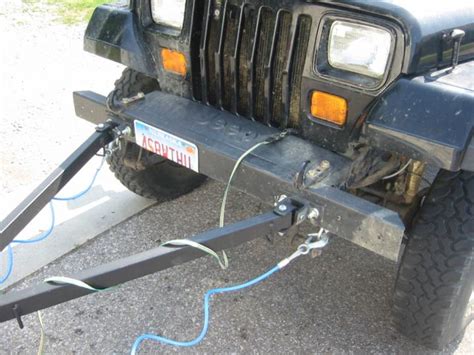 Jeep Wrangler Tow Bar Installation