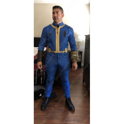 Fallout 4 FO Nate Cosplay / Vault 111 Jumpsuit