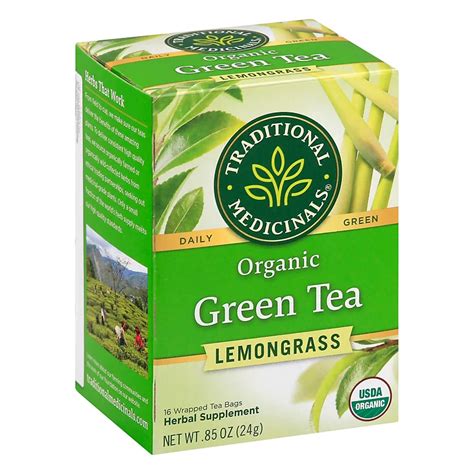 Traditional Medicinals Organic Green Herbal Tea - Shop Tea at H-E-B