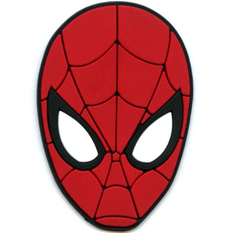 Marvel Spiderman Face Logo Iron on PVC Patch