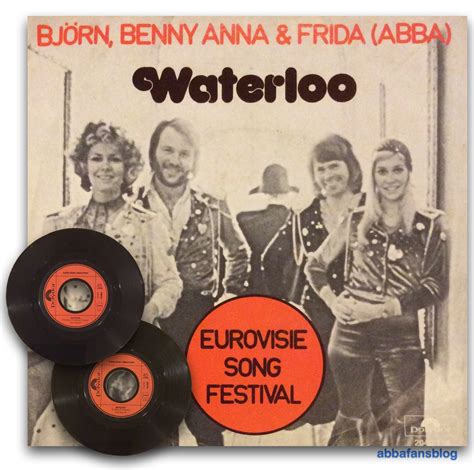 ABBA Fans Blog: Collection - Abba "Waterloo" Single