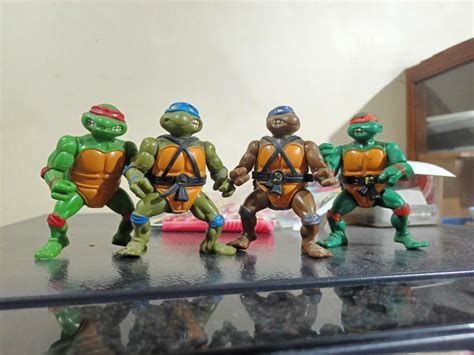 Teenage Mutant Ninja Turtles Vintage 90's Playmates, Hobbies & Toys, Toys & Games on Carousell