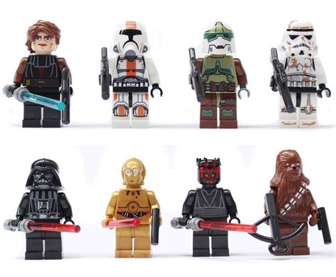 Set of 8 Star Wars Lego-Compatible Minifigures Only $7.98! - AddictedToSaving.com