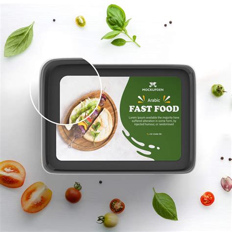 Free Food Box Mockup PSD Template - Mockup Den