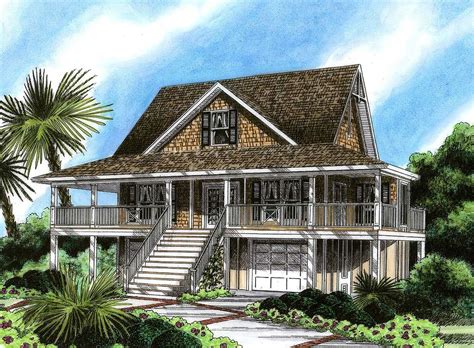 Plan 15006NC: Classic Coastal House Plan with Wonderful Wraparound Porch | Coastal homes plans ...