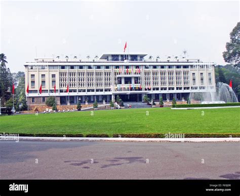 Independence Palace in Vietnam Stock Photo - Alamy