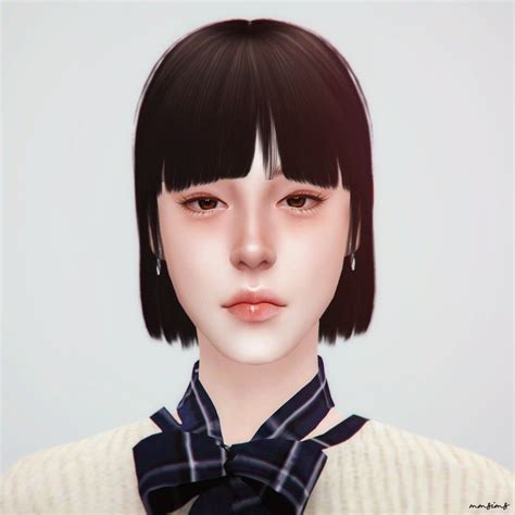 Sims 4 Japanese Hairstyles