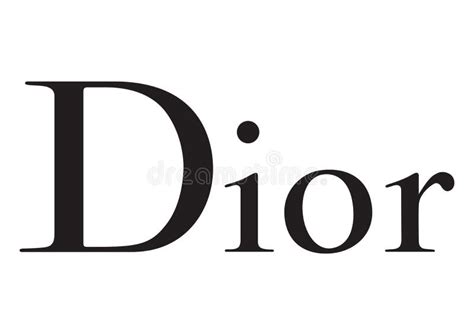 Dior Logo editorial stock image. Illustration of logo - 125026084