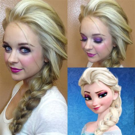 Elsa *frozen* Hair by Allie Makeup by Chelsea Pagnini #frozen #elsa # ...