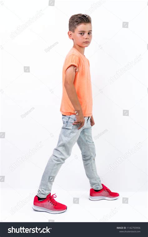 Stylish Cute Boy Posing Fashion Model Stock Photo 1142793956 | Shutterstock