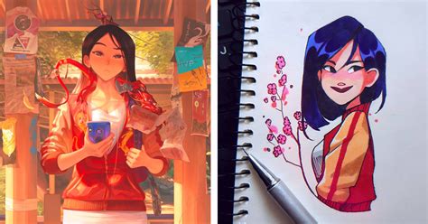 Celebrate The Live Action Mulan By Gushing Over This Incredible Mulan Fan Art