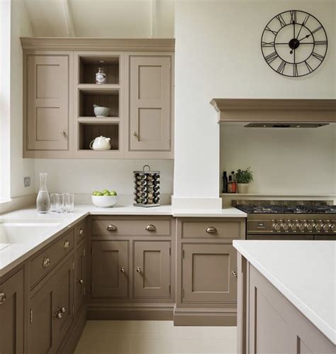 Pin by Meredith Rockafellow on Kitchens | Beige kitchen, Taupe kitchen, Taupe kitchen cabinets