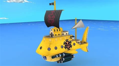 Heart Pirates Polar Tang ship 3D model | CGTrader