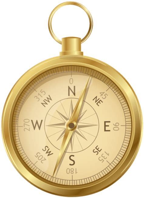 Free Png Download Gold Compass Clipart Png Photo Png - Gold Compass ...