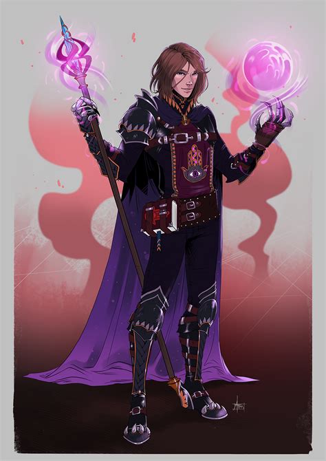 [OC][ART] Malekor En-Vec, Divination wizard : r/DnD