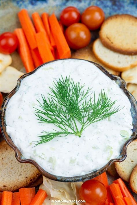 Cucumber Dip | Recipe in 2021 | Cucumber dill, Vegetable dip recipe, Fresh veggies