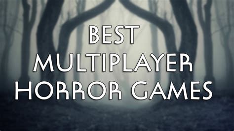 BEST MULTIPLAYER HORROR GAMES (2020) (STEAM) - YouTube