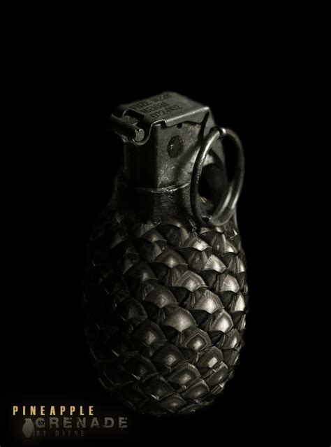 pineapple grenade by Dafne-1337art on DeviantArt