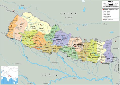 New Map Of Nepal 2077