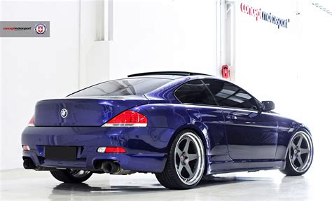 Interlagos Blue BMW E63 with HRE Classic 305 Wheels