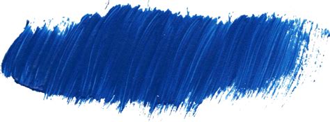 22 Blue Paint Brush Stroke (Png Transparent)