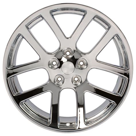 Dodge RAM Rims - DG51 RAM 1500 Wheels - Chrome 22 inch Rims