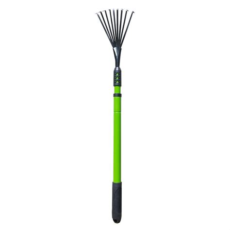 Mini Leaf Rake Telescopic 31-1 / 2-49"