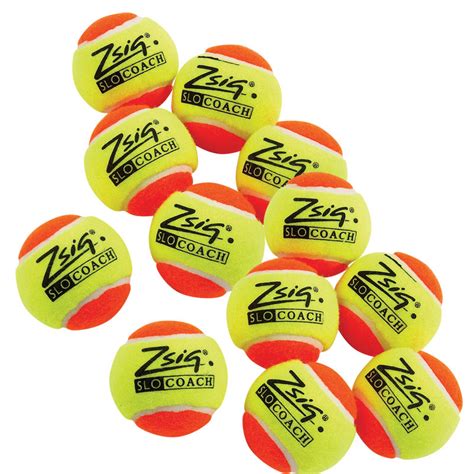 Zsig SLOcoach Mini Tennis Ball 12 Pack