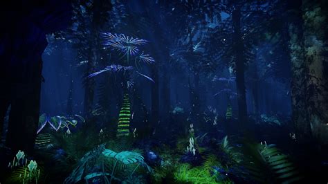 Alien Forest or Jungle Used Eevee Render Inspired From Pandora's Moon in Avatar 2009 Movie ...