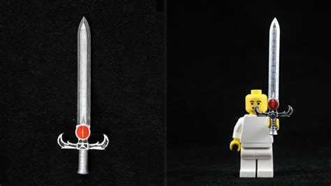 LEGO 3D Printed Painted Sword of Omens by mingles on DeviantArt