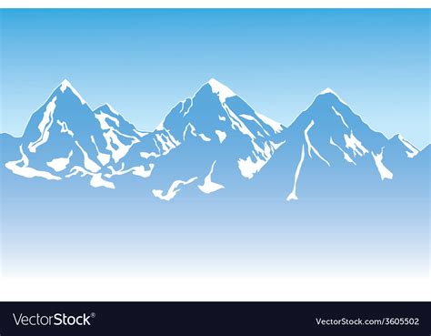 Mountain background Royalty Free Vector Image - VectorStock