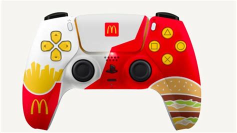 PS5: Controller im McDonald's-Design aufgetaucht - mit Pommes und ...