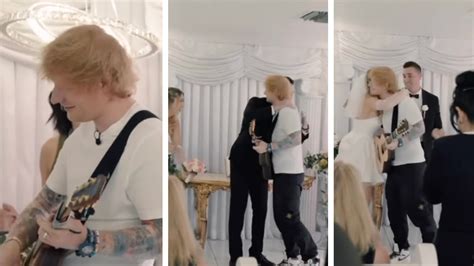 "Magical": Ed Sheeran crashes wedding after cancelled Vegas concert | OverSixty