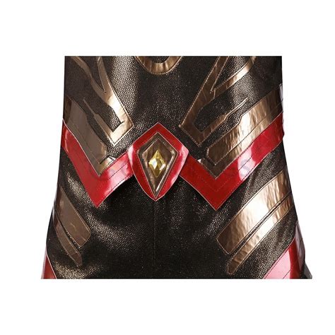 Adam Warlock Cosplay Costumes Red Leather Suits